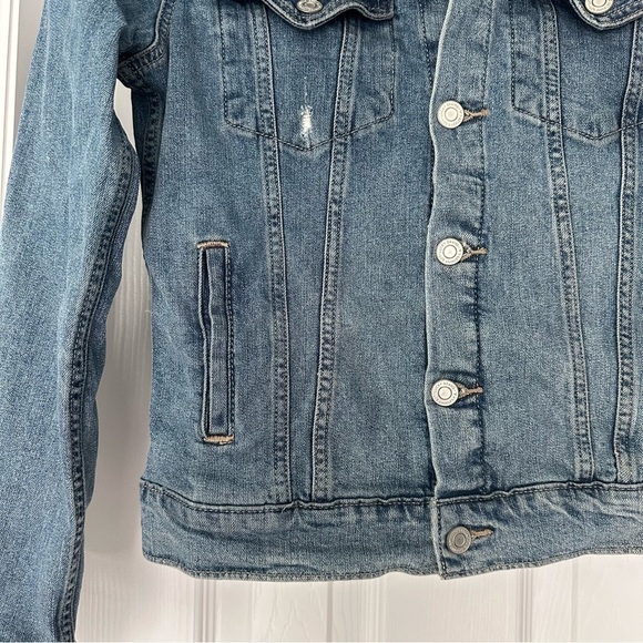 Lucky Brand The Tomboy Trucker Denim Jacket Size XS - Picture 7 of 14